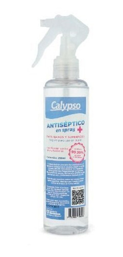 Antiseptico En Spray Calypso 250 Ml