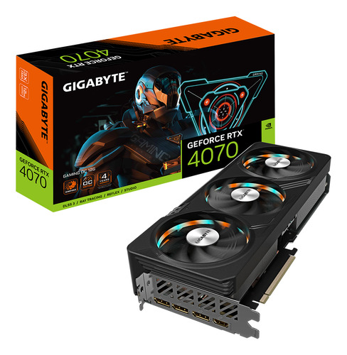 Tarjeta Gráfica Rtx 4070 Gigabyte Gaming Oc 