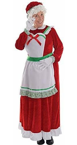 Traje De La Señora Sr. Claus De Las Mujeres.