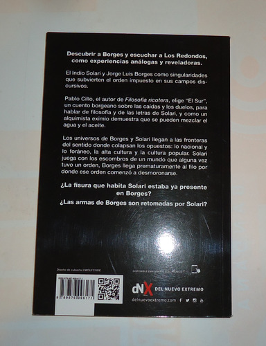 Filosofia Borgeana Un Juego Ricotero Pablo Cillo Como Nuevo (Usado)