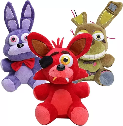 Fnaf Soft Toy, Todos os Personagens (7 Polegadas), Cinco Noites