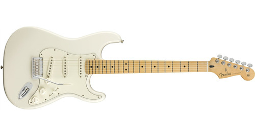 Fender Player Stratocaster Guitarra Electrica Blanco 0