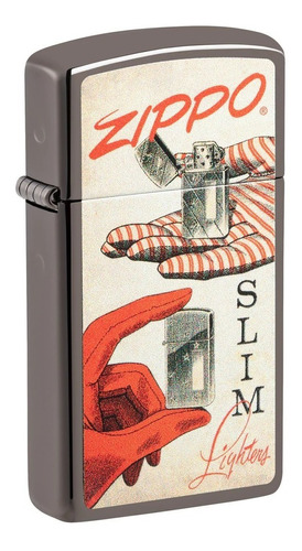 Zippo Slim Design Original Garantia 28752