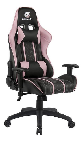 Cadeira Gamer Ergonômica Fortrek Black Hawk Rosa Material do estofamento Poliuretano