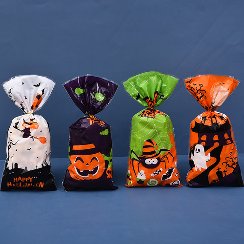 Bolsas De Caramelos De Halloween, Creativas, Portátiles, Par