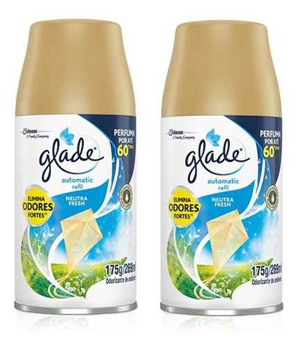 2 Refil Glade Automatic Neutra Fresh 269ml