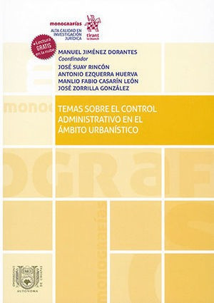 Libro Temas Sobre El Control Administrativo En El Ámbito Urb