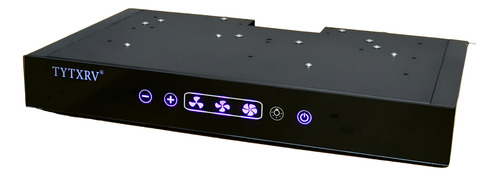 Extractor Cocina 12v Dc Motorhome Barco Iluminación Camper Negro