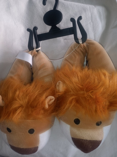 Pantuflas Infantiles De Leones Nuevas 