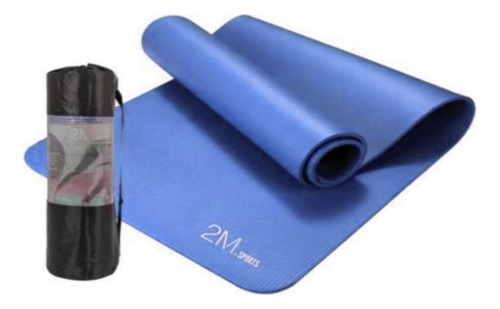 Alfombra De Yoga Gym Ejercicios Pilates Randers Arg-031 Azul