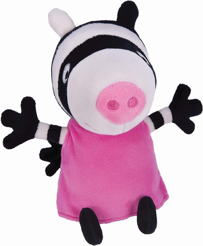 Peppa Pig - Zoe Cebra Peluche De 24 Cm