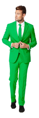 Opposuits Traje De Fiesta Evergreen Para Hombre, Verde, 42