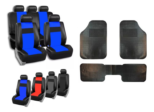 Fundas Asiento Cuerina Fiat Palio Duna Siena Uno + Alfombras