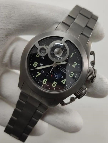 Relógio Hamilton Khaki Navy Frogman - Monopusher - Pouco Uso