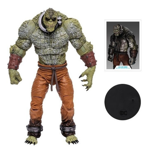 Killer Croc Mcfarlane Mega Fig Dc Multiverse Arkham Asylum