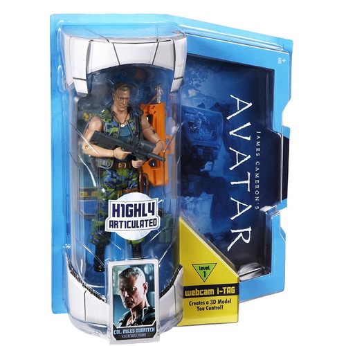 Avatar Coronel Miles Quaritch Nuevo C/caja 15 Cm. Articulado