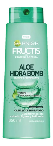 Pack Aloe Hidra Bomb Shampoo 650ml +acond 350ml Fructis