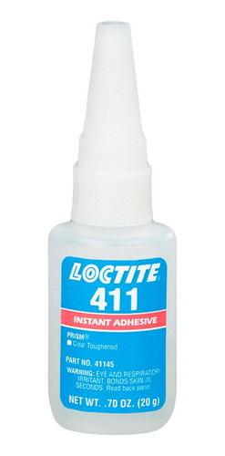 Loctite Claro Prisma Instant Adhesive Endurecido Botella