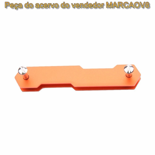 Chaveiro Keysmart Porta Chaves Organizador Vermelho