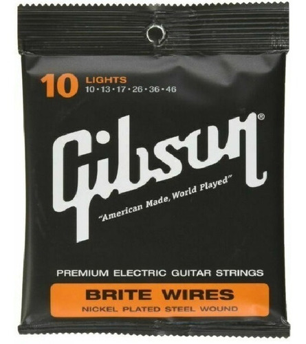 Cuerdas Gibson Para Guitarra Electrica 