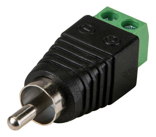 Conector Rca Macho Con Bornera Plug