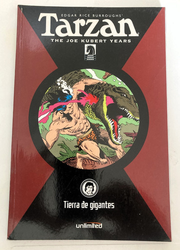 Comic Dark Horse: Tarzán - Tierra De Gigantes. Ed. Unlimited