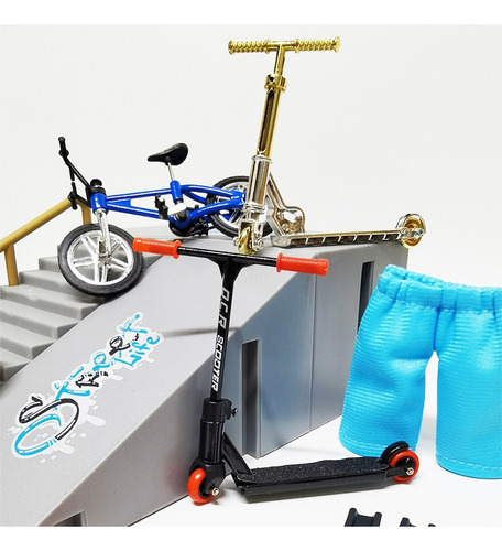 Su Kit 16 Unidades Finger Skate Mini Monopatín Color For