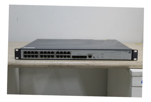 Switch Gigabit Poe Hp V1910-24-poe Je007a 24p 4sfp Seminovo (Usado)