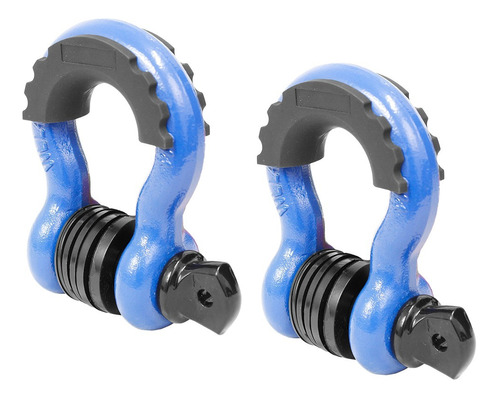Teix 2 Pack 3/4 D-ring Shackle 4.75 Ton (9500 Lbs)