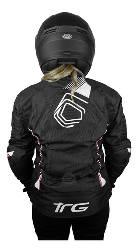 Campera Moto Dama Protecciones Cordura Torque Lady