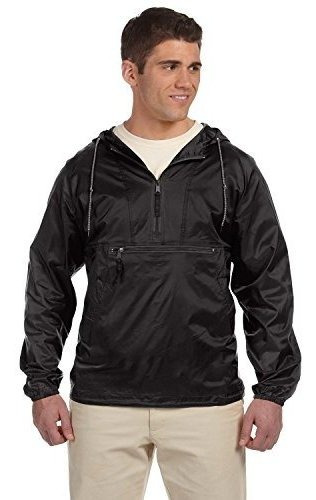 Harriton Packable Nylon Chaqueta