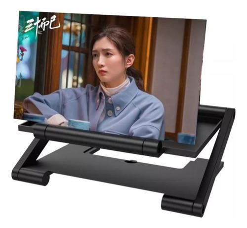 Amplificador De Pantalla 3d Hd Soporte Plegable 2 Niveles