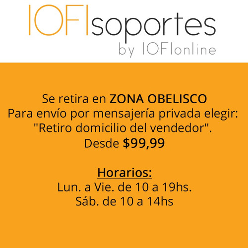Soporte Tv Led Iofi Sp-47 Móvil Samsung 55 400x400