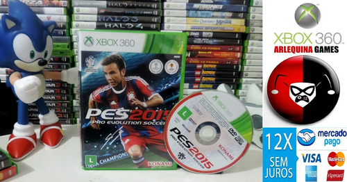 Pes - Pro Evolution Soccer 2015 - Xbox 360 - Original Dvd