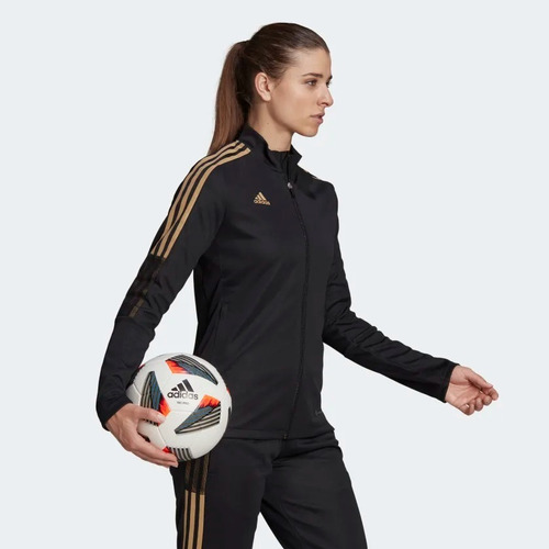 Imagen 3 de 5 de Campera adidas Tiro Track Para Mujer Talle M Original Oferta