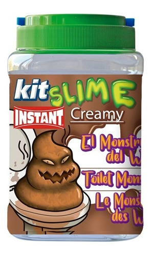 Kit Slime Creamy Monstruo Del Wc 