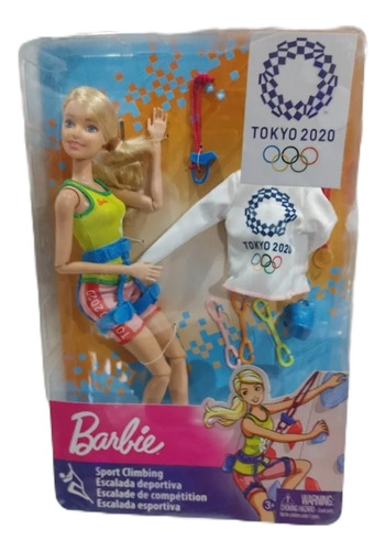 Barbie Olimpiadas Tokio 2020 Barbie Escalada Deportiva