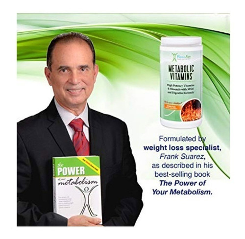 Metabolic Vitamins Alta Potencia Con Enzimas Frank Suarez