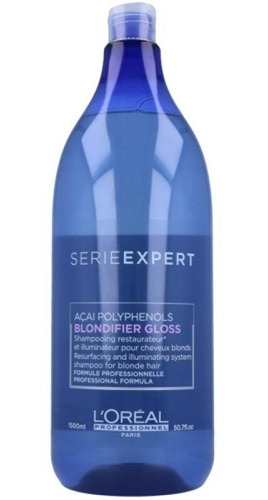 Shampoo Iluminador Blondifier Gloss 1500 Ml Serie Expert