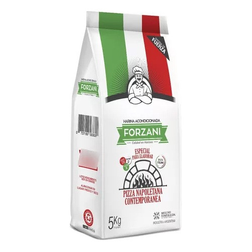 Forzani Harina De Fuerza | Pizza Napoletana Contemp. - 5kg