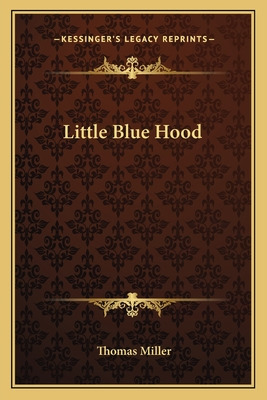 Libro Little Blue Hood - Miller, Thomas