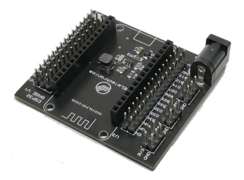 Imagen 4 de 4 de Base Shield Esp32 Esp32s Wifi Con Regulador 5v 2a