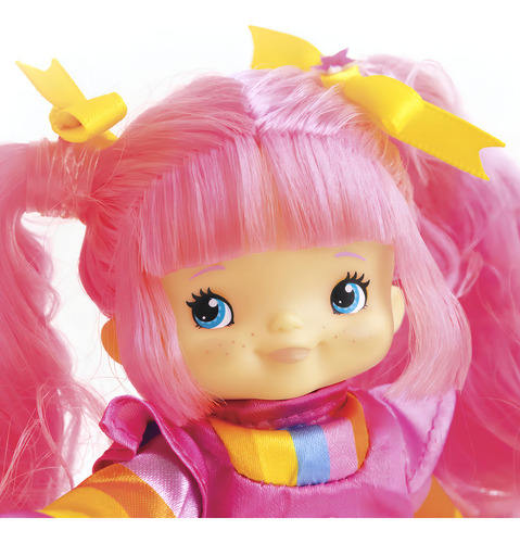 Tls! Rainbow Brite 40 Aniversario! Muñeca Tickled Pink 14 Cm