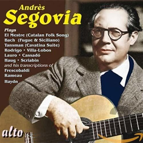 Cd Segovia Plays Lo Mestre And Bach And Haydn And Rameeau