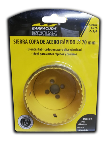 Sierra Copa Barracuda 2-3/4'' Incolma