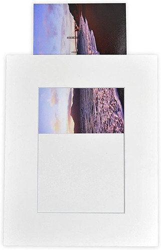 Dorado Estado Arte ,, 25 Unidades), Color Blanco 8 X 10 Slip