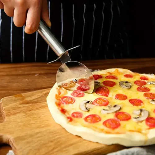 Cortador De Pizza De Acero Inoxidable 1 Zxcc+ | Cuotas sin interés