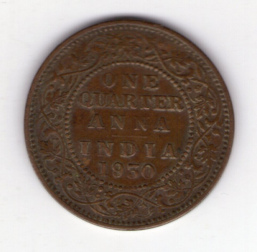 India Britanica 1/4 Anna 1930c Km512 Mb