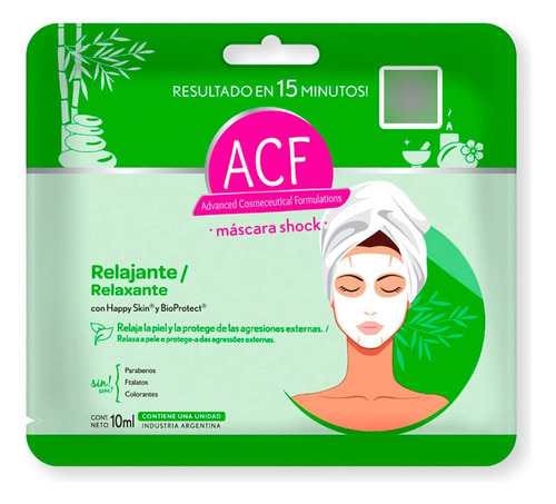 Máscara Relajante Acf 10 Ml