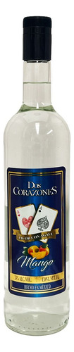 Licor Con Agave Dos Corazones Mango 1000 Ml